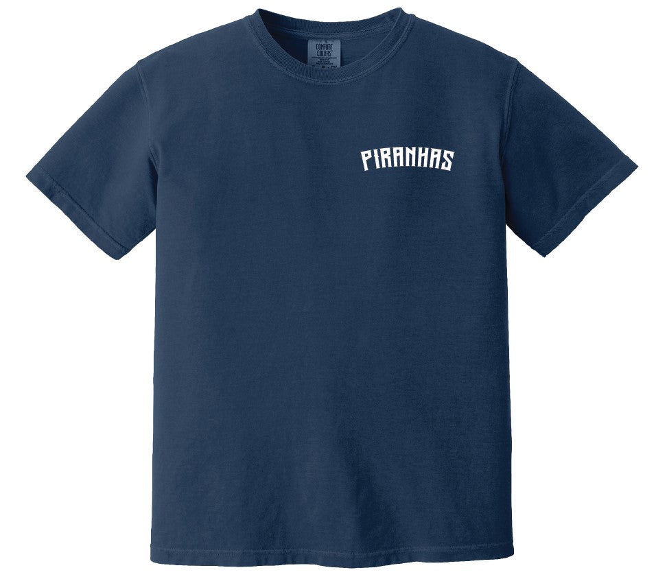 Hamilton Piranhas These Fish Fight T-shirt